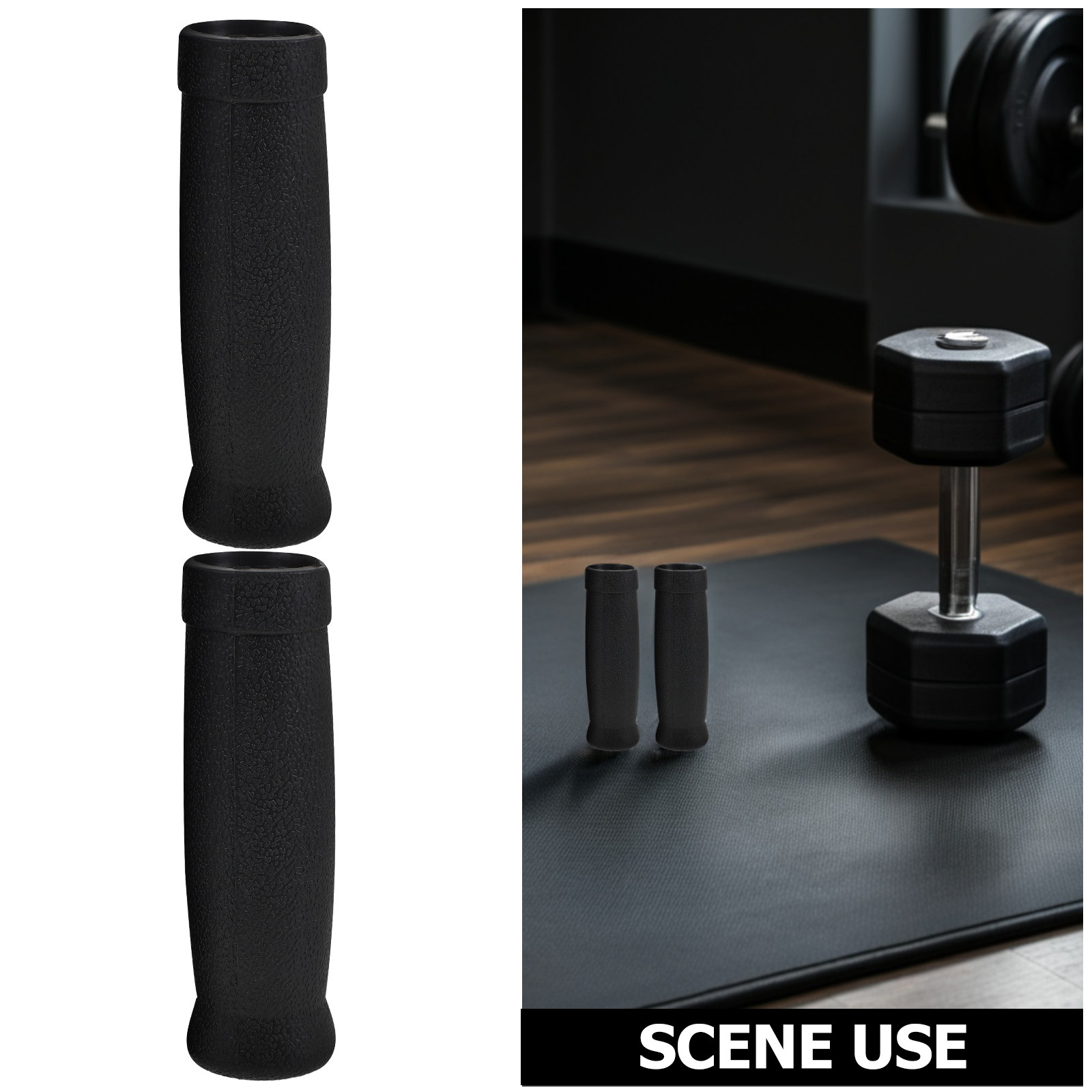 2Pcs Barbell Grips Handle Grip - Fitness Equipment ulasan dan harga
