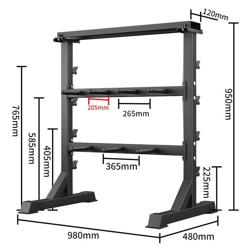 Steel Workout Bench & Rack Set - Fitness Equipment ulasan dan harga