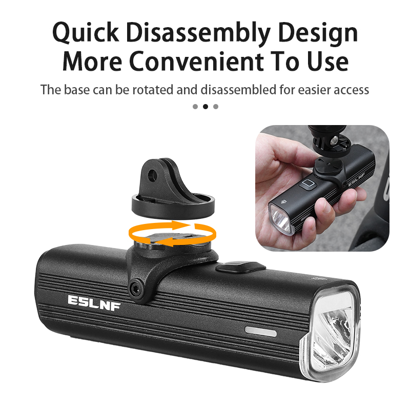 ESLNF Bicycle Headlight 1000 L - Rechargeable Bicycle Headlight 1000 Lumen ulasan dan harga