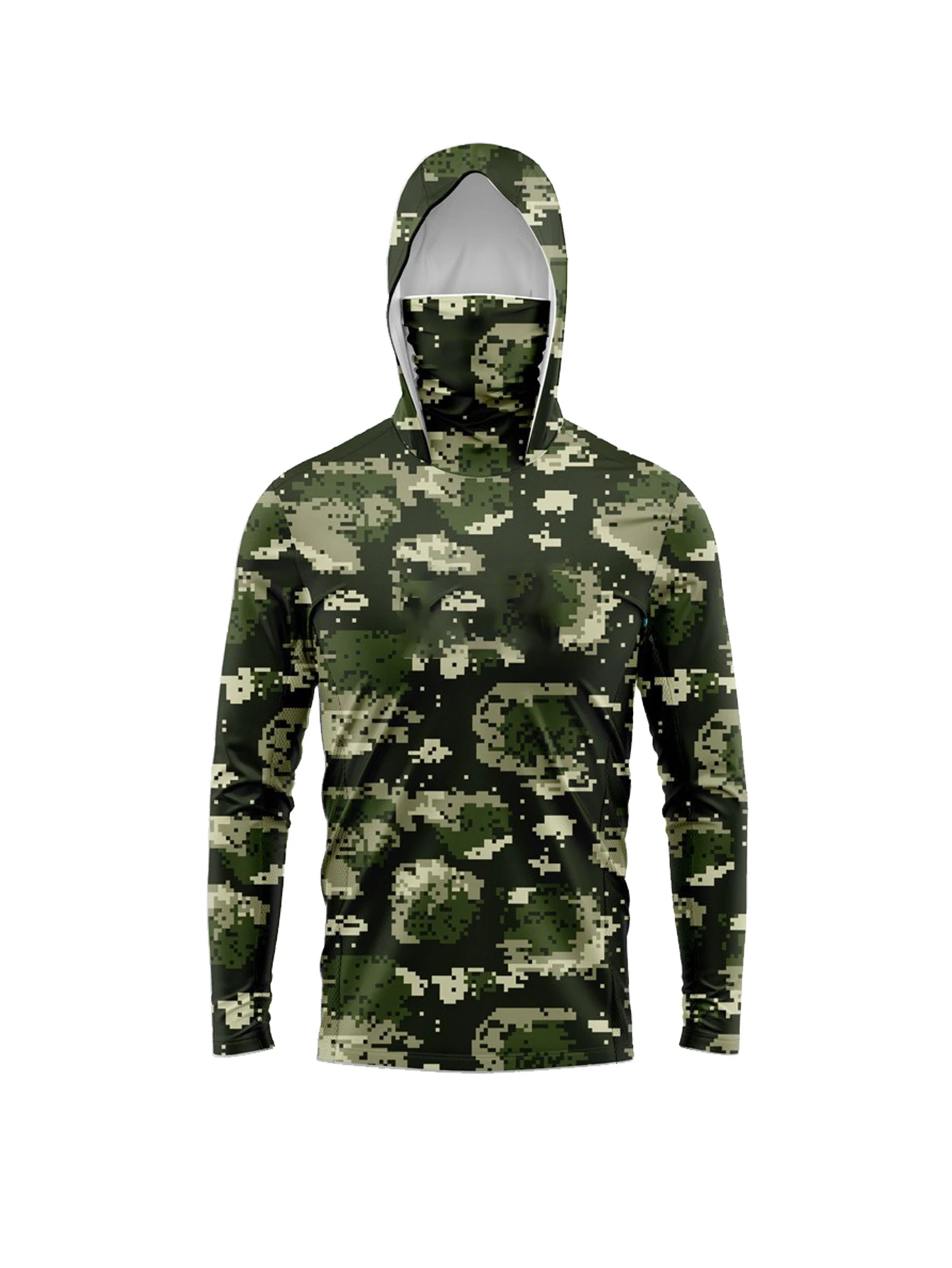 Men's Fishing Hooded Long Slee - Hiking ulasan dan harga