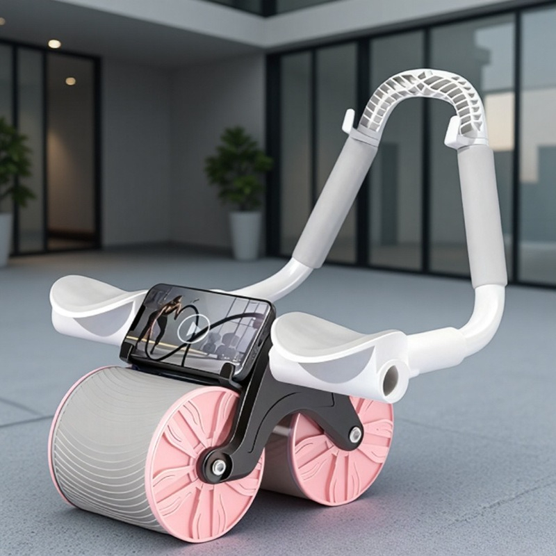 Automatic Rebound, Abdominal C - Ab Roller Wheel With Elbow Support ulasan dan harga