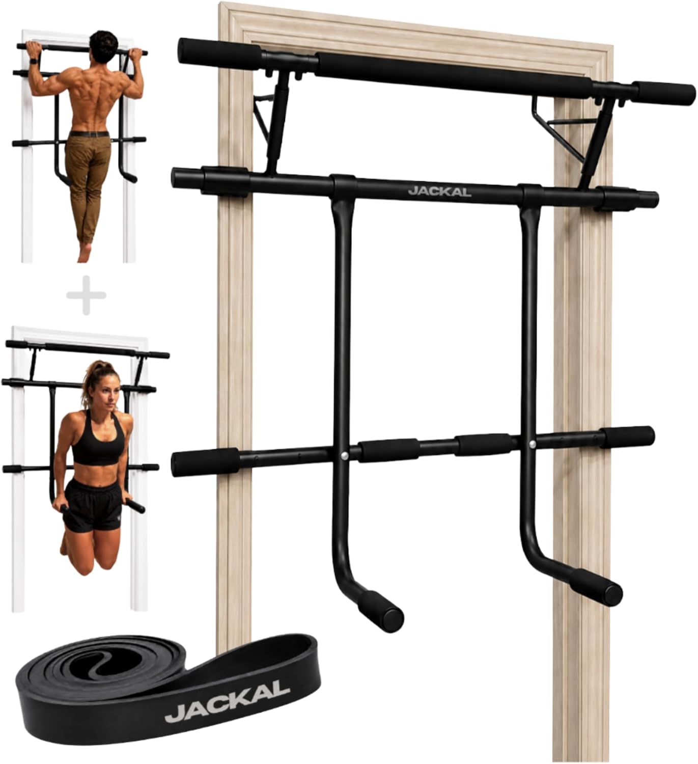All-in-One Doorway Pull-Up and - Door Pull Up Bar No Screw ulasan dan harga